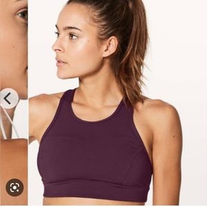 Lululemon Pace Perfect Bra size 8 Luxtreme